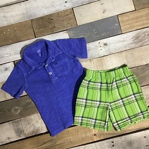 Carter’s Shorts and Polo Outfit